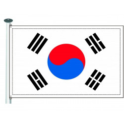 Bandera Korea poliester 100x150 cm
