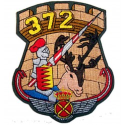Escudo parche bordado Escuadrón 372