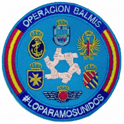 Parche Operación Balmis Ejército Español loparamosunidos