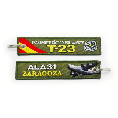 Llavero T23 A400M Ala 31 Zaragoza