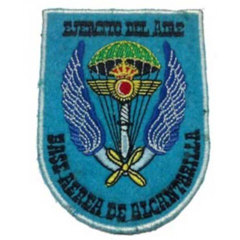 Aérea de Escuela Paracaidista. Escudo bordado